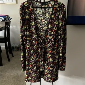 Floral Long Sleeve Dress